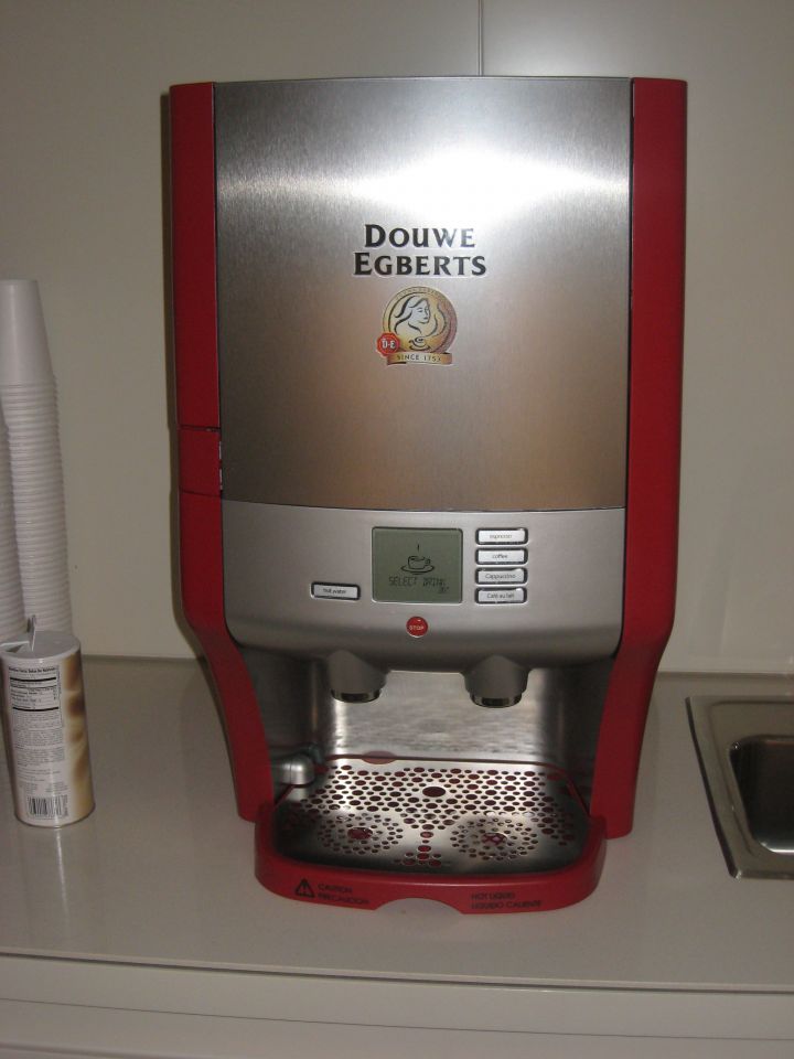 This cuts down on all those trips to Starbucks.