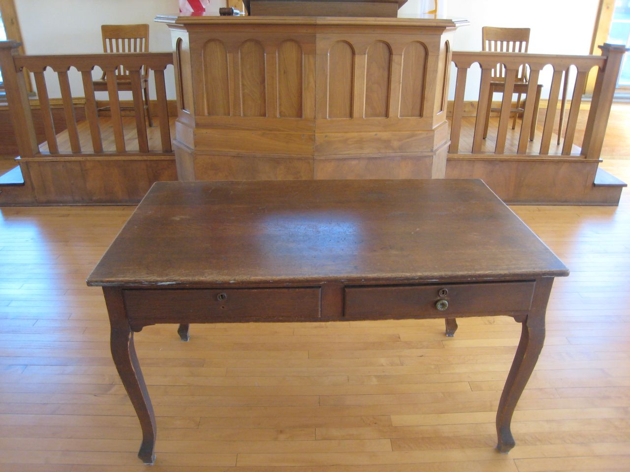 "Lincoln table" is only piece of furniture left from Armstrong case