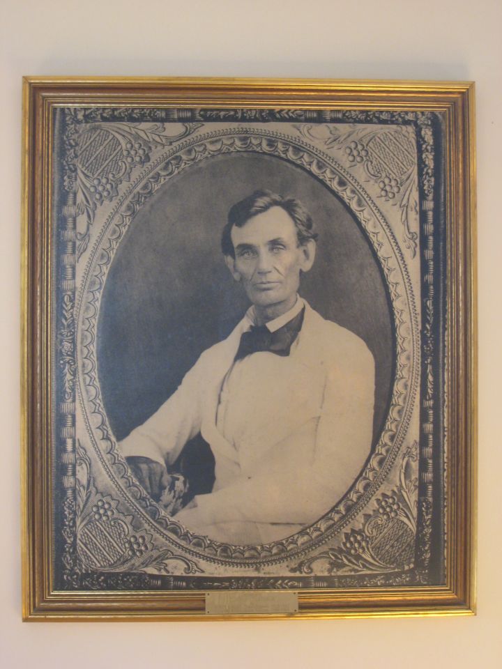 Picture of Abraham Lincoln taken immediately after Armstrong verdict