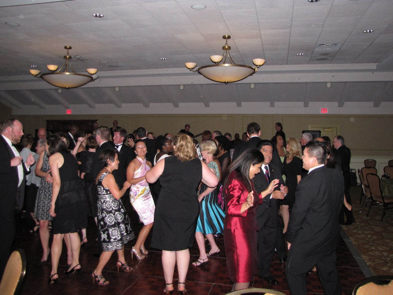 The dance floor
