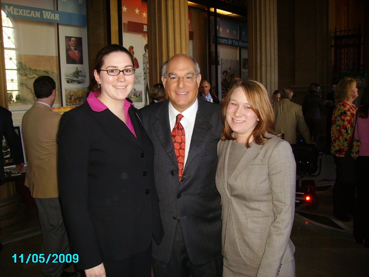 Angelica W. Dietz, ISBA President Elect Mark Hassakis, Lindsey Yanchus