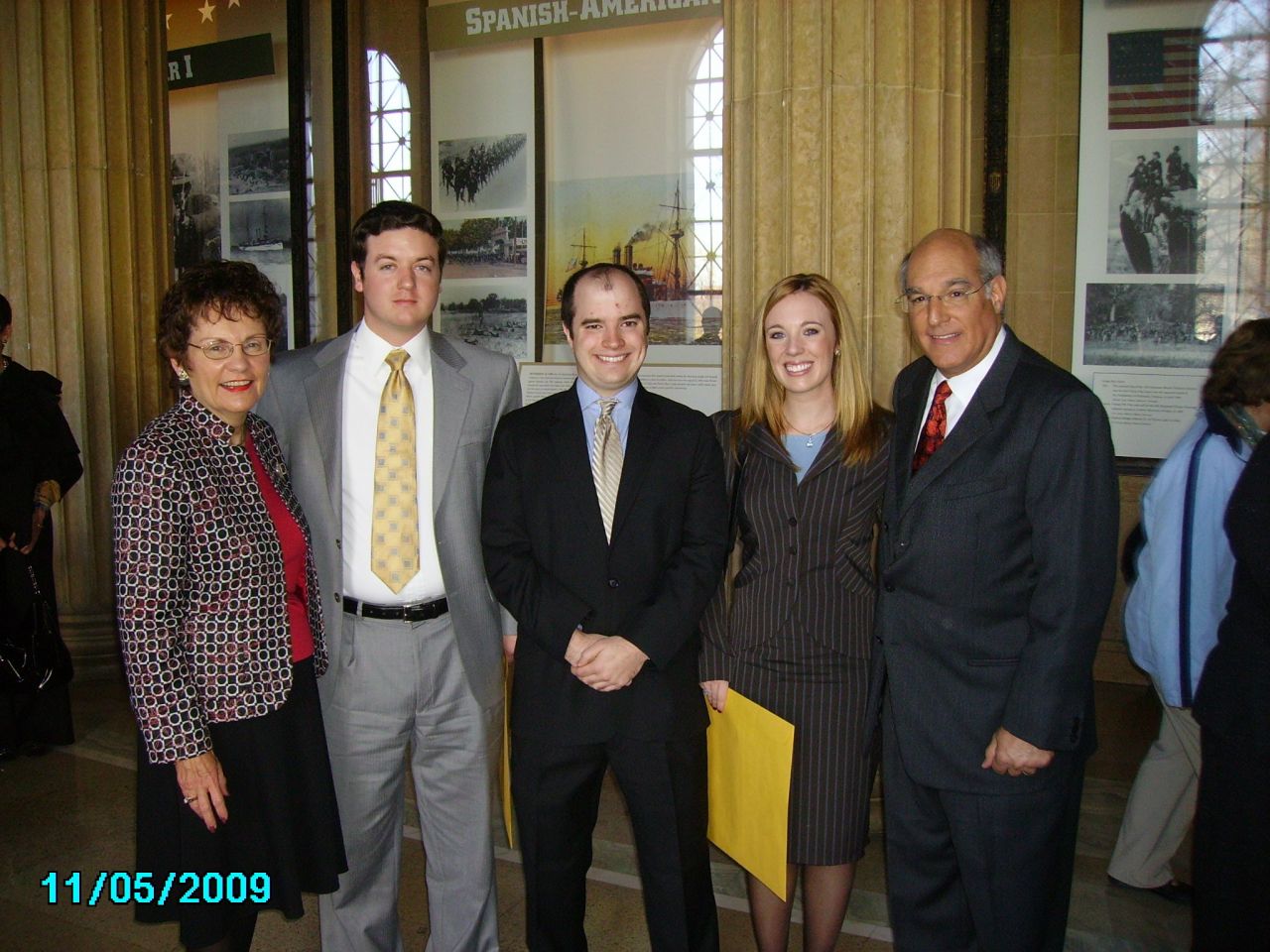 Justice Garman, Kevin Markes, Patrick Schuette, Michelle Clatfelter, ISBA President Elect Mark Hassakis