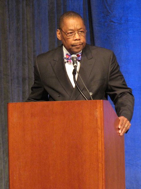 Keynote speaker Randolph N. Stone