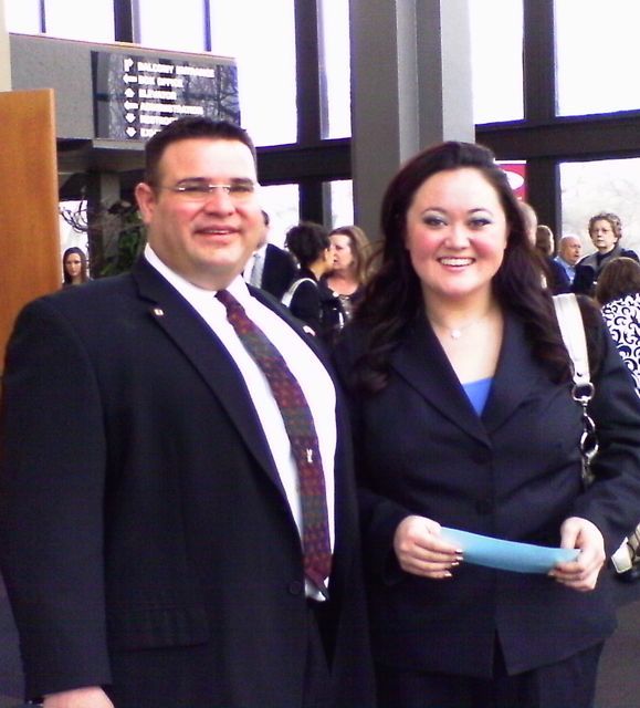 New admittees David Zipp of Ingleside and Amy Ohtami of Naperville