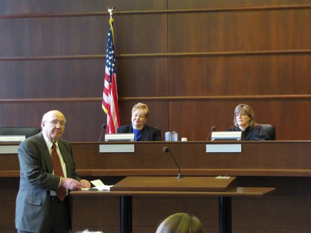 ISBA Past President Dick Thies speaks about Judge Schleifer