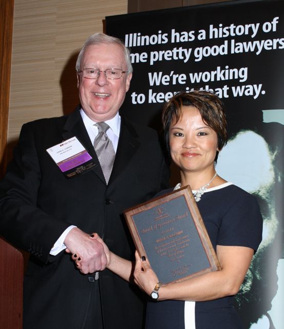 President O'Brien and Board of Governors Award Winner Sonni Williams