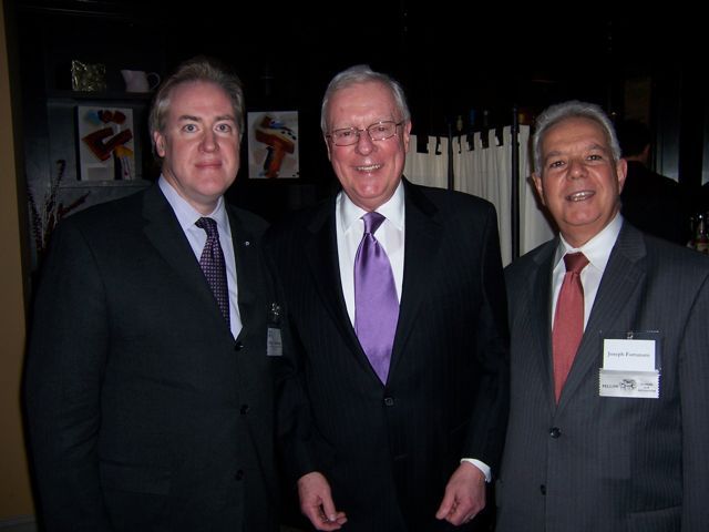 Illinois Real Estate Lawyers Association President Ralph Schumann, President O'Brien and IRELA Past President Joseph Fortunato