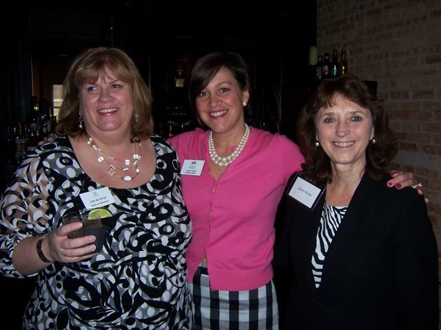 Board of Governors member Lisa Nyuli, IBF Executive Director Lisa Corrao and ISBA Director of Bar Services Janet Sosin