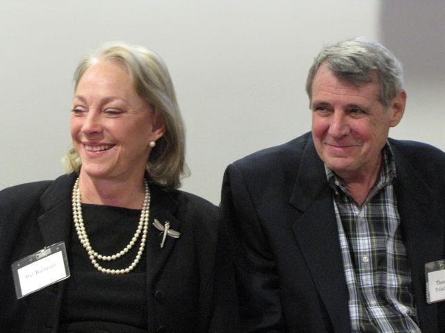 Newlyweds Pat Ballwin and Thomas Polachek