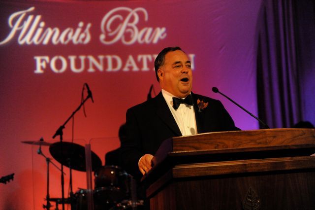 2010 Board Gala Chair Perry Browder welcomes the guests