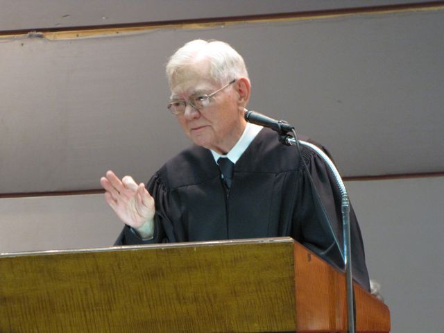 Retiring Chief Justice Thomas Fitzgerald