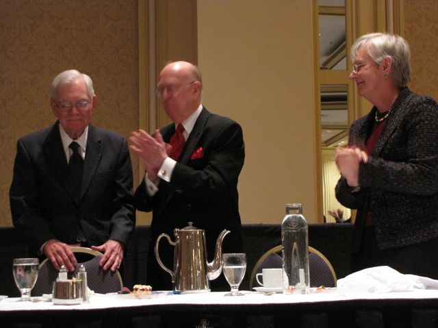 Chief Justice Fitzgerald, Judge William Bauer, Justice Mary Jane Theis