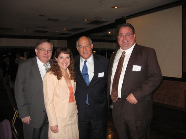 Russell Scott, Board of Governors, Julie Katz, Law Day Co-Chair, ISBA President-elect Mark Hassakis, and Kevin Hoerner, Vice President of St. Clair County Bar Association.