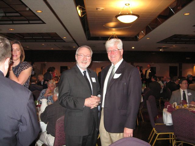 Joseph McDonnell, private attorney, and Circuit Judge Patrick Young.