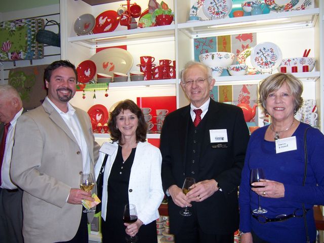 ISBA Board of Governors member Dion Davi, ISBA Director of Bar Services Janet Sosin, John Kincaid and Sharon Kincaid