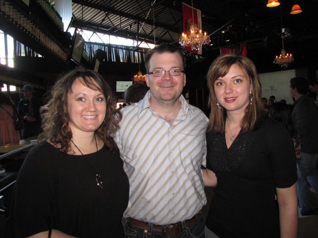 YLD Secretary Heather Fritsch, YLD Vice Chair Bob Fink and YLD Chair Kelley Gandurski