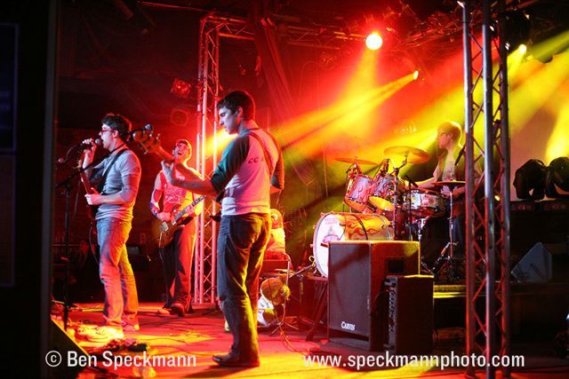 The band: Rod Tuffcurls & The Bench Press