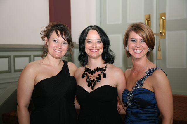 YLD Secretary Heather Fritsch, event chair Adela Lucchesi and newly-elected Board of Governors member Jamie Bas