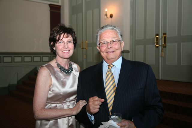 Ellen Carey with her husband, ISBA Immediate Past President Jack Carey
