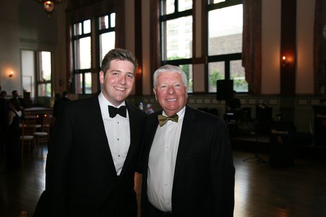 Michael Sosin with his father, David Sosin