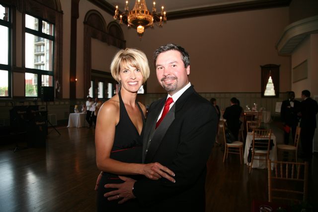ISBA Board of Governors member Dion Davi with his wife, Kelly