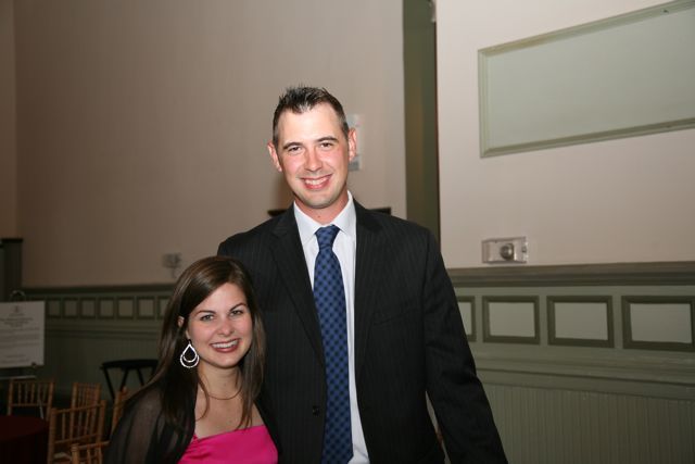 YLD Council member Meghan O'Brien with her husband, Chris Faust