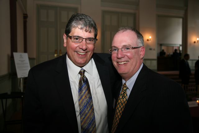 Richard Felice with ISBA 3rd Vice President John Thies