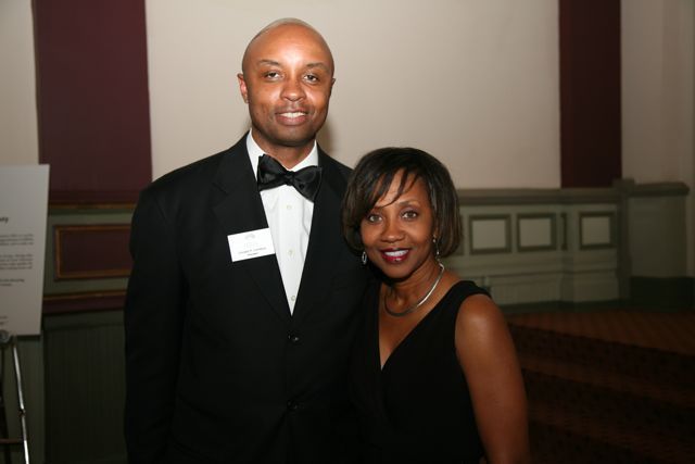 IBF President Vince Cornelius with his wife, Zina