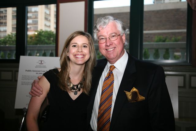 YLD Council member Marron Mahoney with her father, IBF Vice-President George Mahoney