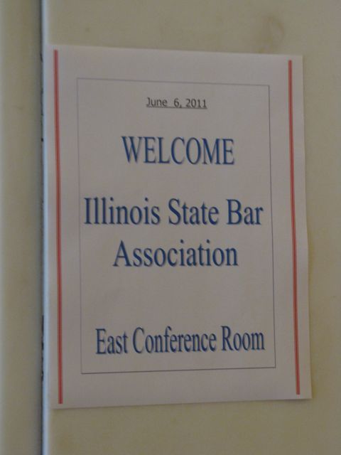 The ISBA met in Supreme Court's East Conference Room. View the Supreme Court building photo gallery for images of the room and terrace.