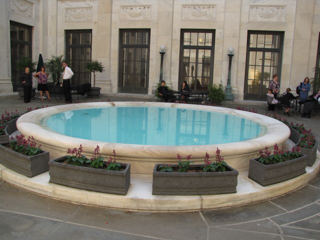Pool on the terrace of the East Conference Room