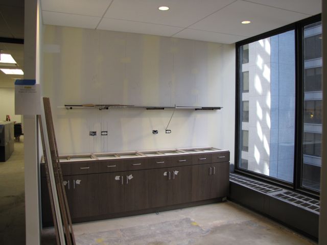 This buffet will serve as the food serving area for meetings and CLE programs.