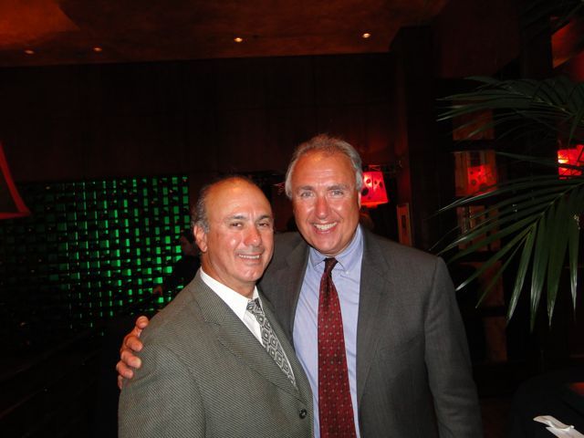 ISBA Board member Umberto Davi and Leonard DeFranco