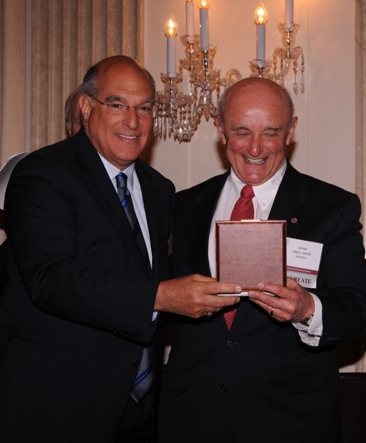 Laureate Gino L. DiVito receives his medal