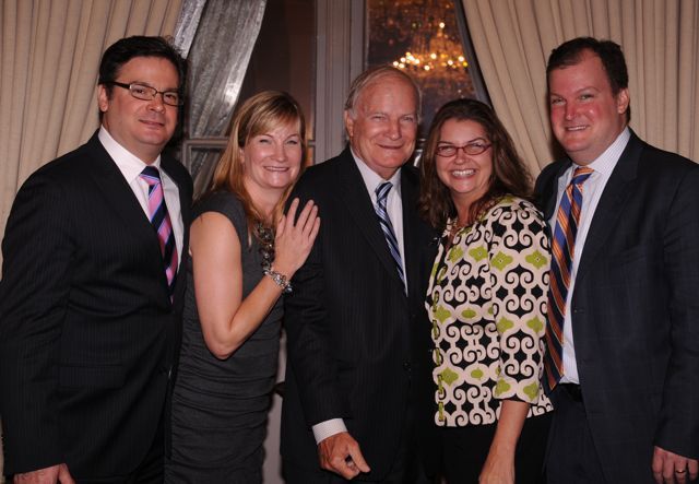 Laureate William V. Johnson and family