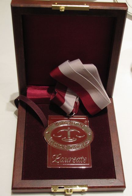 Laureate medal