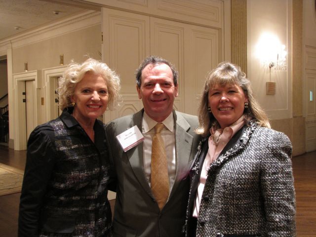 Illinois Supreme Court Justice Anne Burke, Illinois Senate President John Cullerton and ISBA 3rd Vice President Paula H. Holderman