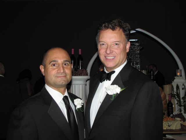 ISBA Board member and Justinian Secretary Frank Sommario and ISBA President Locallo