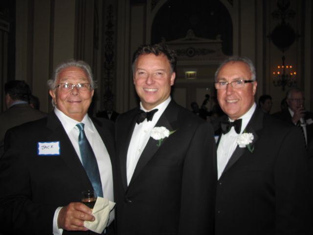 ISBA Immediate Past President Jack Carey, President Locallo and ISBA Board member Umberto Davi