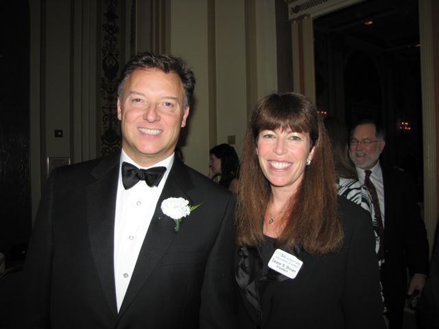 President Locallo and WBAI President Deane Brown