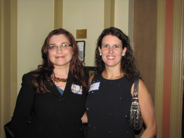 ISBA YLD Council members Anna Krolikowska and Sara Toney