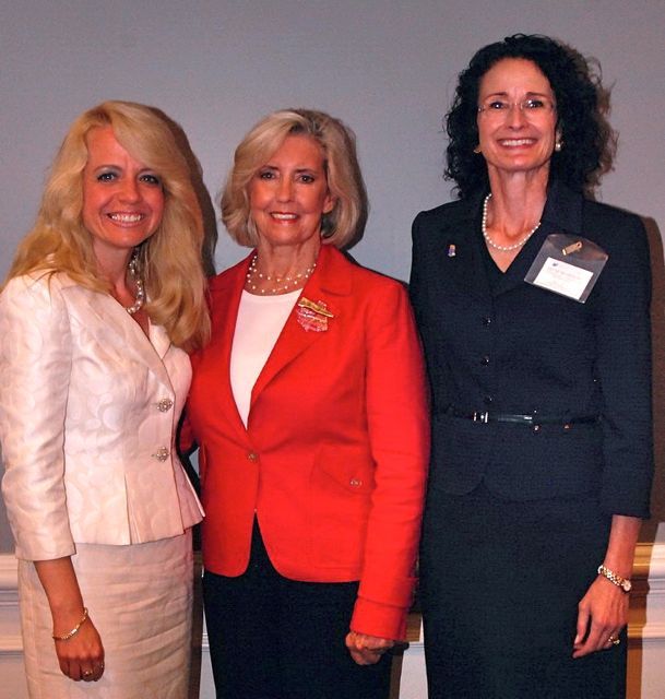 Michele Jochner, Lilly Ledbetter, Jayne Reardon - Executive Director of the Illinois Supreme Court Commission on Professionalism 