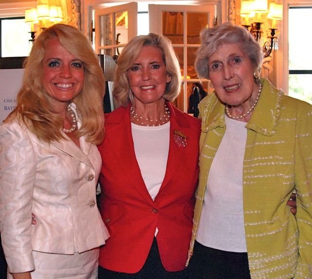 Michele Jochner, Lilly Ledbetter, Justice Mary Ann G. McMorrow
