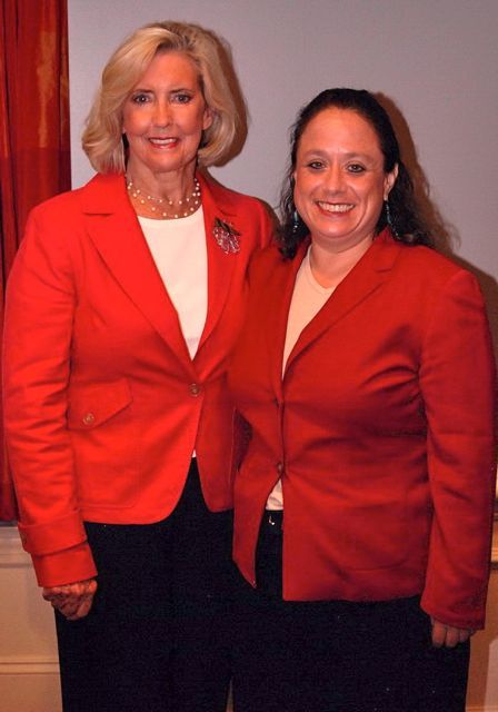 Lilly Ledbetter and Deidre Baumann

