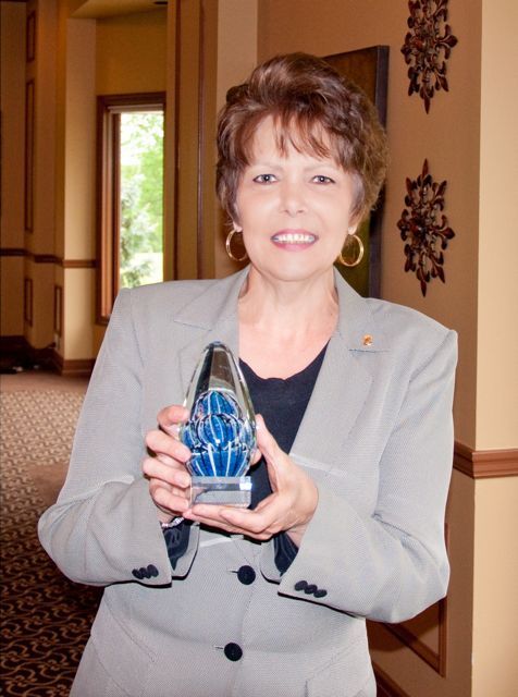 Retired judge Lola Maddox received the Joe Bartylak award for donating her time to the poor through the Land of Lincoln Legal Assistance Foundation in Alton. She has done more than 100 divorces for free and has helped train lawyers to provide services in family and housing matters.