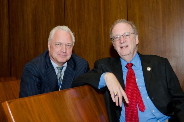 Royal Berg and Prof. Clifford Scott-Rudnick of The John Marshall Law School