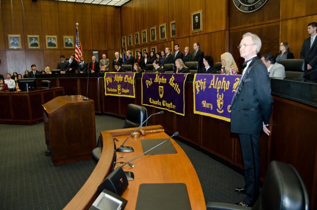 The initiation ceremony