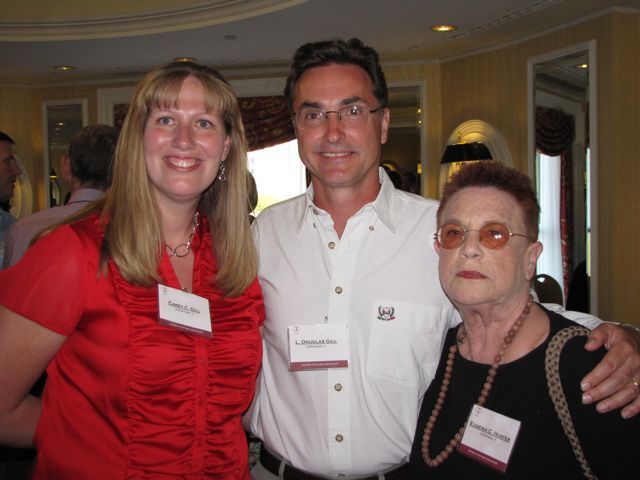 New admittees from Carbondale: Carey C. Gill, L. Douglas Gill and Eugenia C. Hunter