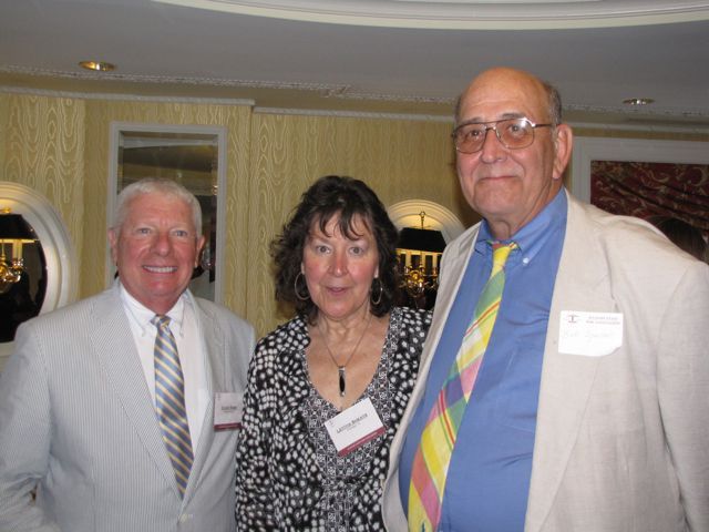 IBF Past President David Sosin with Tish Sheats and Bob Spunar