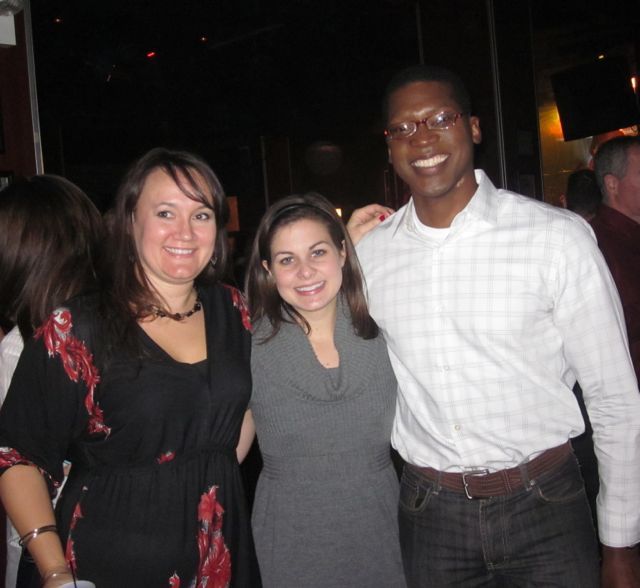 YLD Chair Heather Fritsch, YLD Vice-Chair Meghan O'Brien and YLD Secretary Jean Kenol